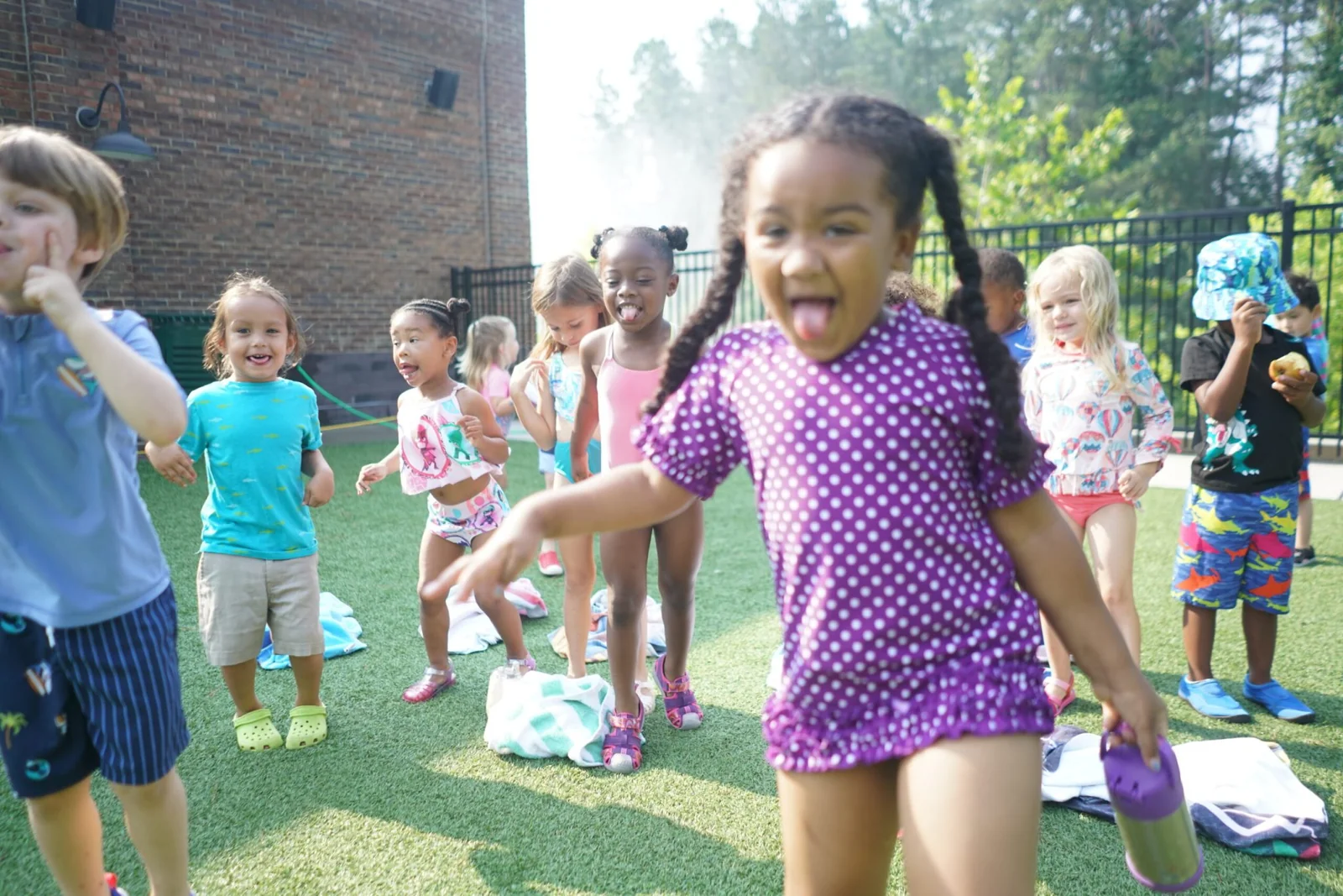 Kids playing and enjoying summer camps in Alpharetta , Georgia – the perfect destination for a preschool in Alpharetta, Georgia.
